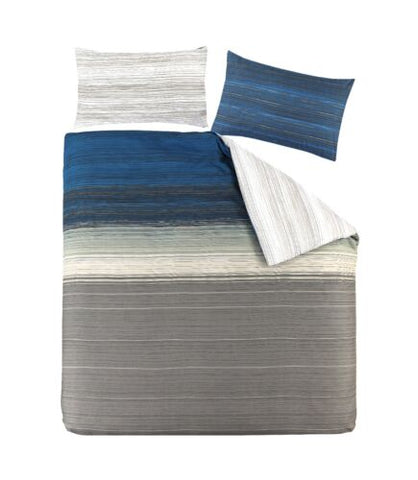 100% EGYPTIAN COTTON DUVET QUILT COVER SET SINGLE DOUBLE KING SUPER KING SIZES