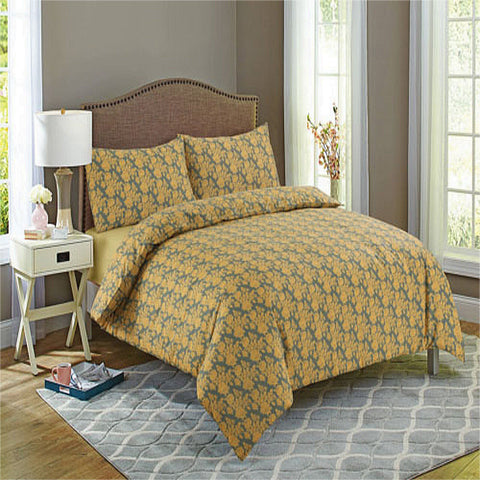 100% EGYPTIAN COTTON MULTI PRINT DUVET COVER SINGLE DOUBLE KING SIZE BED SHEET
