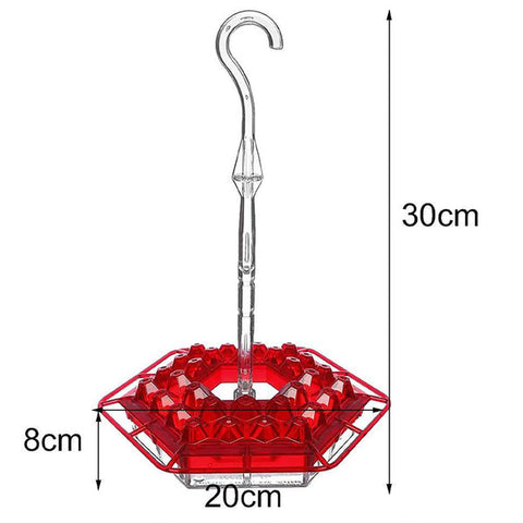 Ant Proof Hummingbird Feeder | Mary's Hummingbird Feeder with 30 Tubes | Mary's Sweety Hummingbird Feeder
