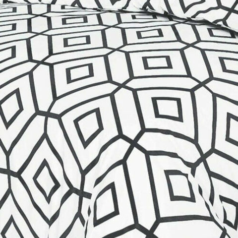Luxury 100% Egyptian Cotton Printed Duvet Cover Sets Bedding Set All Sizes