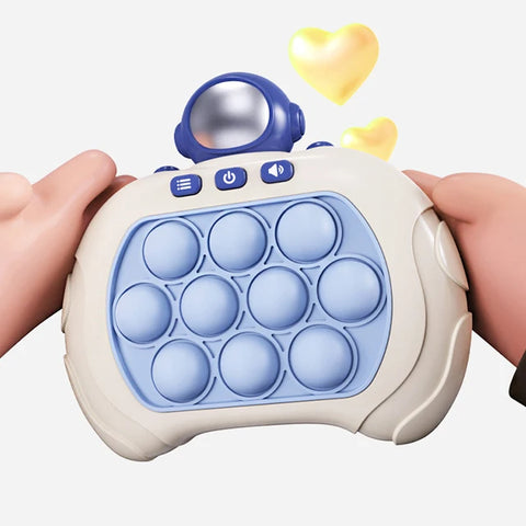 Quick Push Pop Game It Fidget Toys Pro for Kids Adults, Handheld Game Fast Puzzle Game Machine, Push Bubble Stress Toy, Relief Party Favors