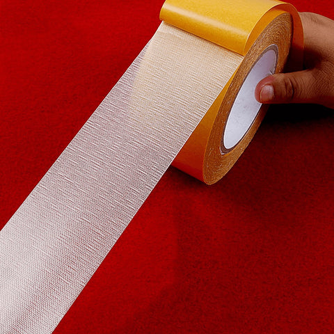 Strong Adhesive Double-Sided Fiberglass Mesh Tape
