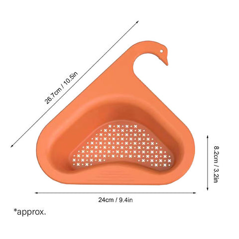 Swan Shape Sink Basket