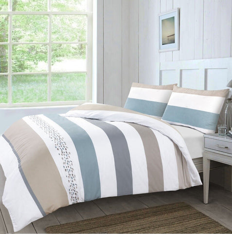 100% EGYPTIAN COTTON DUVET QUILT COVER SET SINGLE DOUBLE KING SIZE SUPER KING