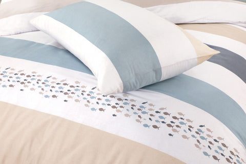 100% EGYPTIAN COTTON DUVET QUILT COVER SET SINGLE DOUBLE KING SIZE SUPER KING