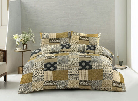 100% EGYPTIAN COTTON DUVET QUILT COVER SET SINGLE DOUBLE KING SIZE BED SHEETS